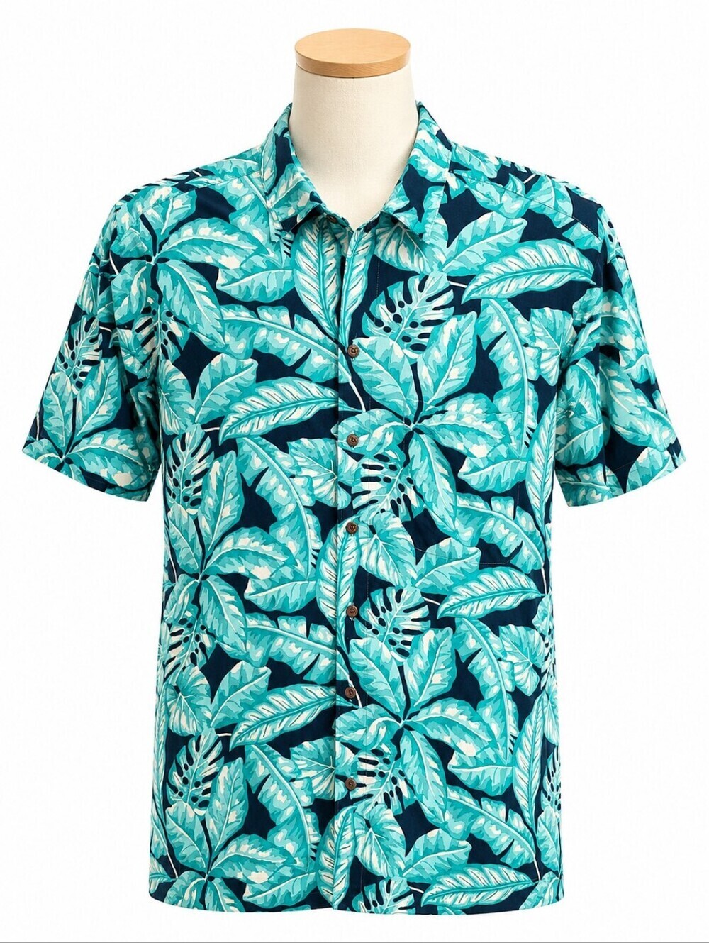 Kenny Flowers Island Classics Men's Tropical Print Button Down Shirt XL Vacation